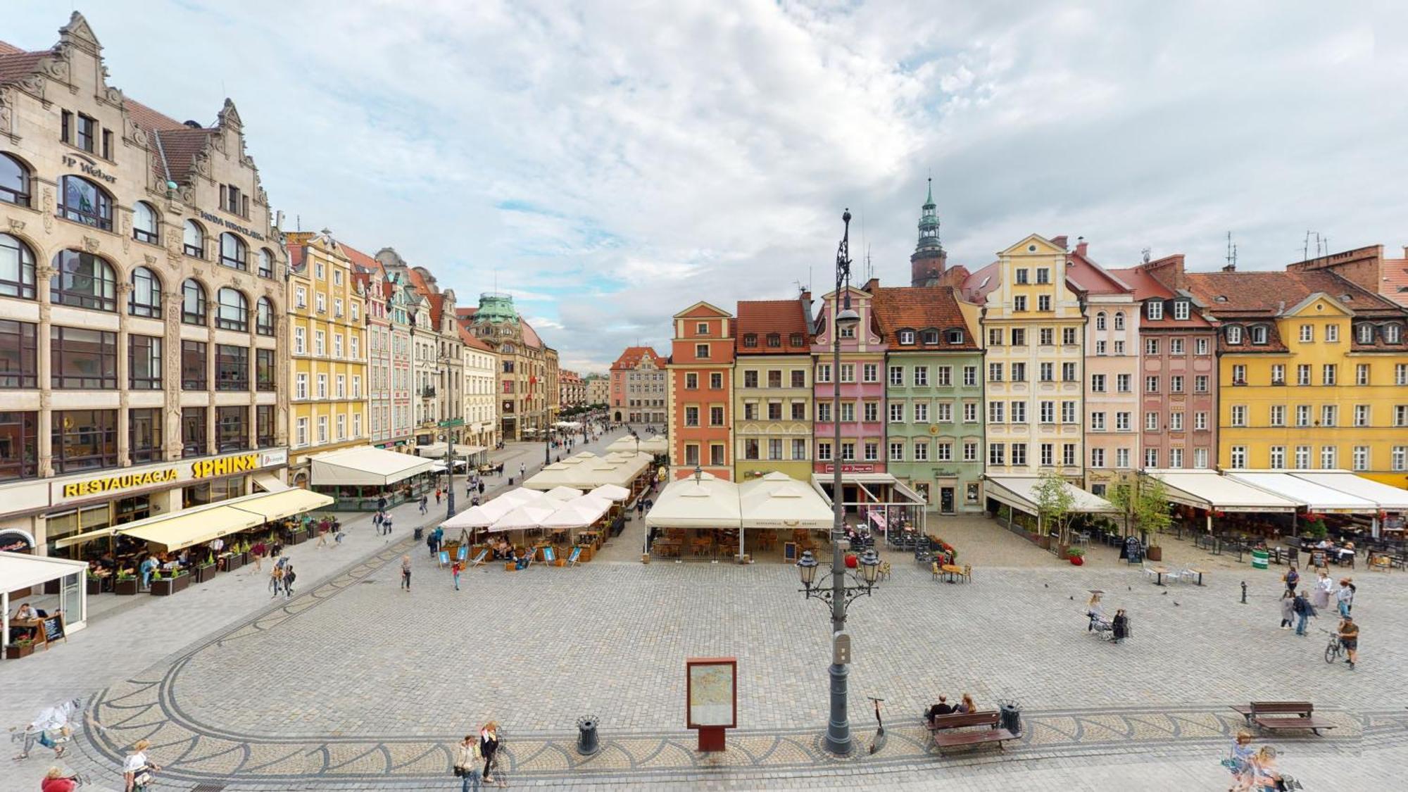 Widok Na Rynek Apartment Wroclaw Ngoại thất bức ảnh